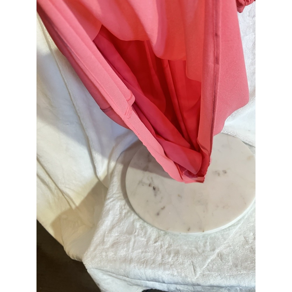 Pink Vince Camuto Womens A-Line Dress with V-neck Size 8 - Picture 6 of 7